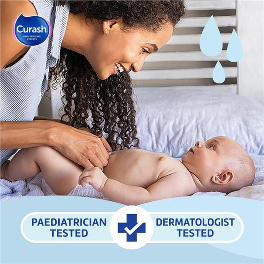 Curash Baby Travel Water Wipes 5 x 20 Pack