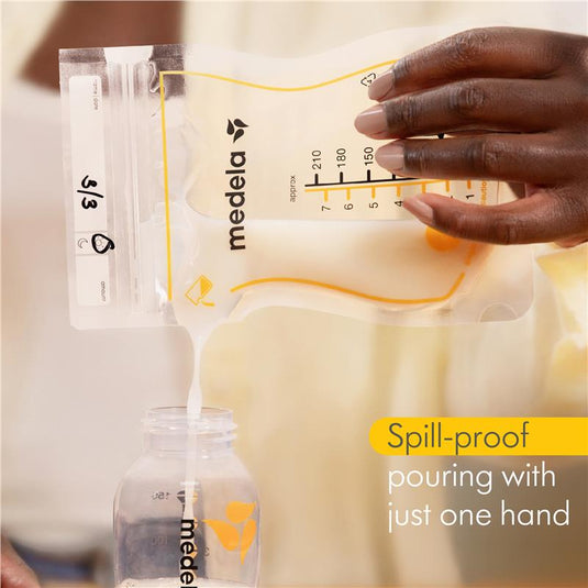 Medela Easy Pour Breast Milk Storage Bags 25 Pack
