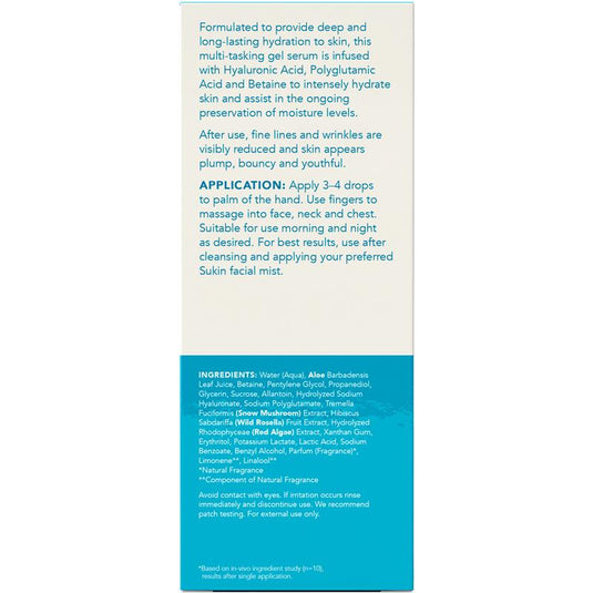 Sukin Natural Actives Hydrating Serum with Hyaluronic Acid 25ml