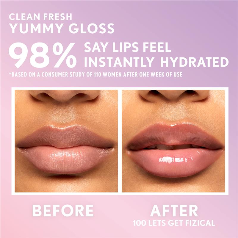 Load image into Gallery viewer, Covergirl Clean Fresh Yummy Gloss #100 Let's Get Fizzical
