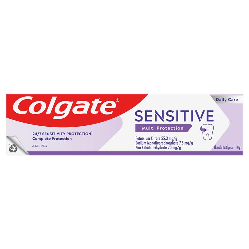Load image into Gallery viewer, Colgate Toothpaste Sensitive Teeth Pain Multi Protection 110g
