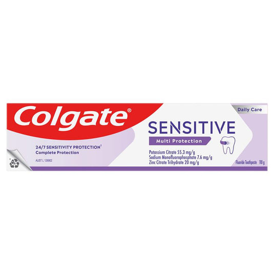Colgate Toothpaste Sensitive Teeth Pain Multi Protection 110g