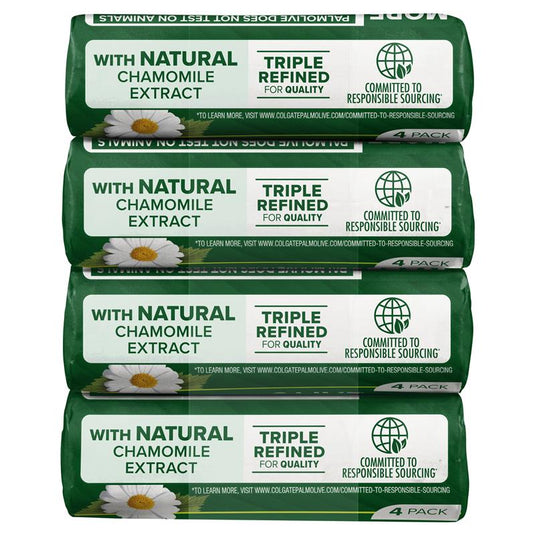 Palmolive Naturals Balanced & Mild Bar Soap Chamomile Extracts 4 x 90g