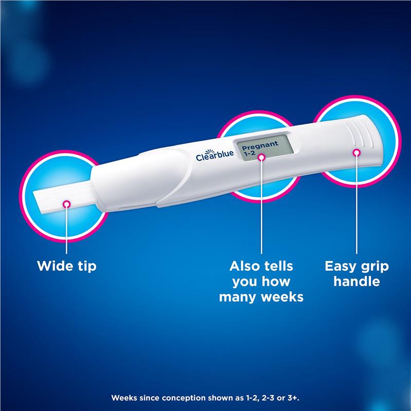 Load image into Gallery viewer, Clearblue Digital Pregnancy Test Weeks Indicator 2 Tests
