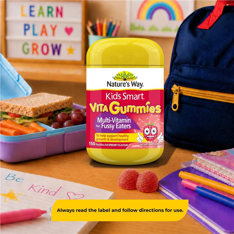 Load image into Gallery viewer, Nature's Way Kids Smart Vita Gummies Multi-Vitamin for Fussy Eaters 150 Pastilles Exclusive Size
