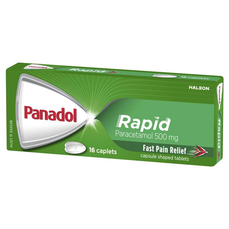 Load image into Gallery viewer, Panadol Rapid Paracetamol Pain Relief 16 Caplets
