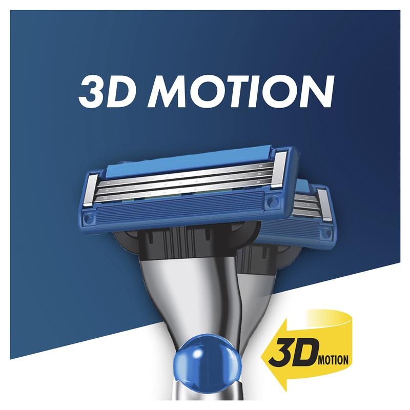 Load image into Gallery viewer, Gillette Mach 3 Turbo 3D Razor 2 Up
