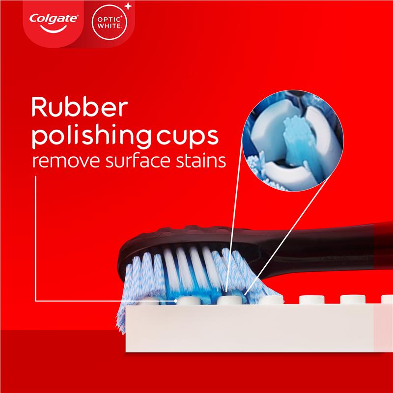 Load image into Gallery viewer, Colgate Optic White Power Toothbrush Soft
