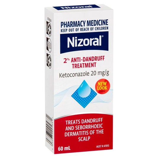 Nizoral 2% Anti-Dandruff Treatment Shampoo 60mL - Ketoconazole