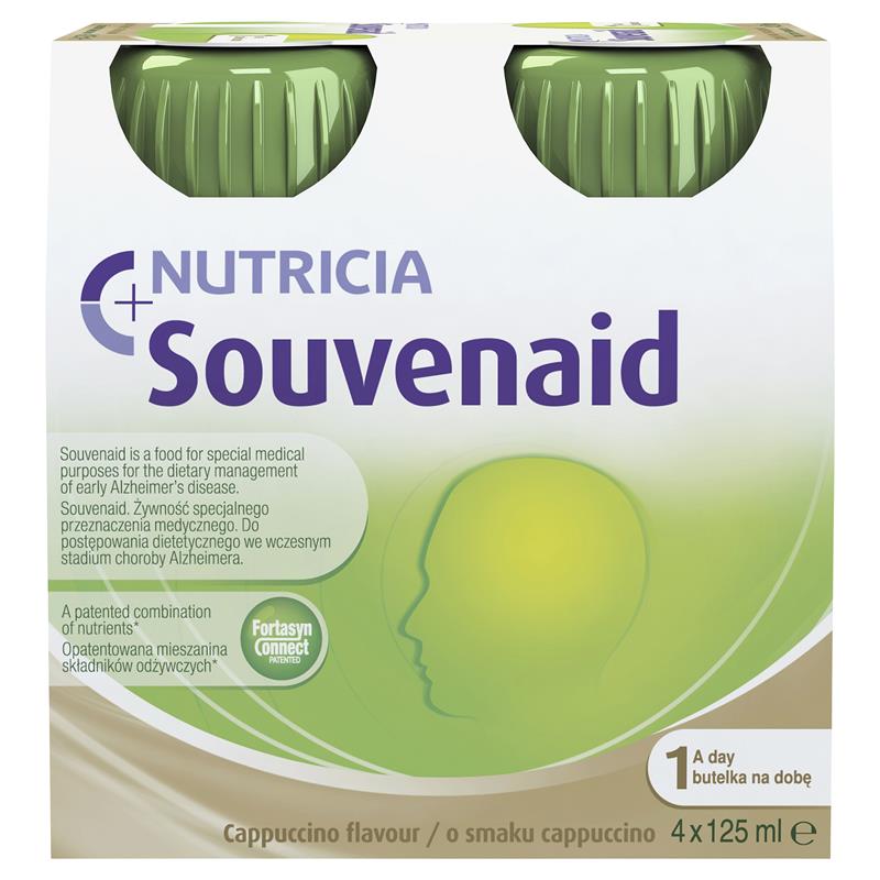 Load image into Gallery viewer, Souvenaid Cappuccino 125ml 4 Pack
