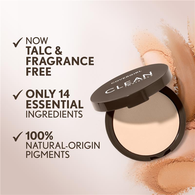 Load image into Gallery viewer, Covergirl Clean Invisible Pressed Powder 150 Creamy Beige 11g
