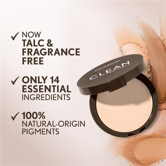 Covergirl Clean Invisible Pressed Powder 150 Creamy Beige 11g
