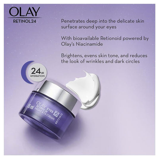 Olay Eyes Retinol 24 Night Eye Cream 15ml