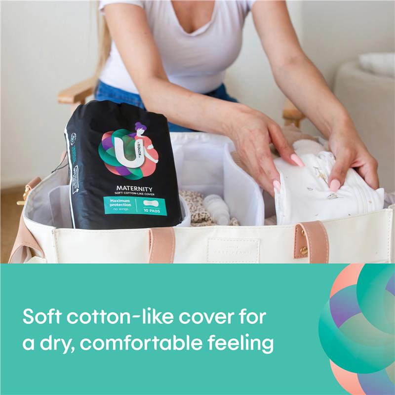 Load image into Gallery viewer, U by Kotex Maternity Pads 10 Pack
