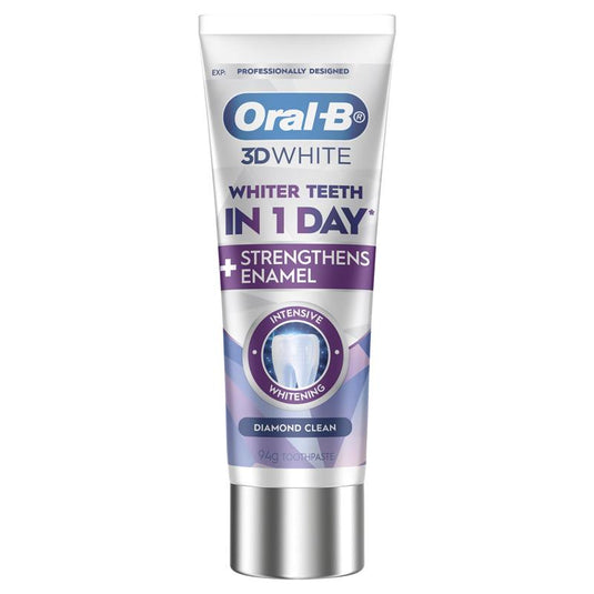 Oral B Toothpaste 3D White Intensive Whitening Diamond Clean 94g