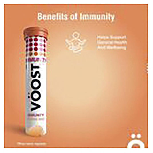Voost Immunity Orange Zest Effervescent Tablets 60 Pack Exclusive Size