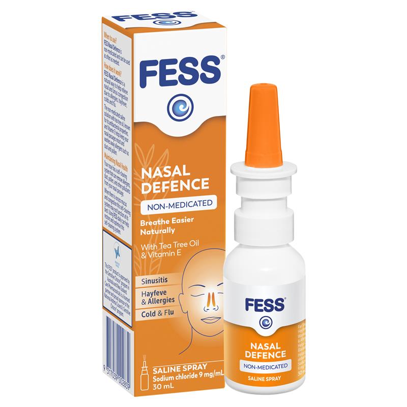 Load image into Gallery viewer, Fess Nasal Defence Spray with Tea Tree Oil &amp; Vitamin E 30ml
