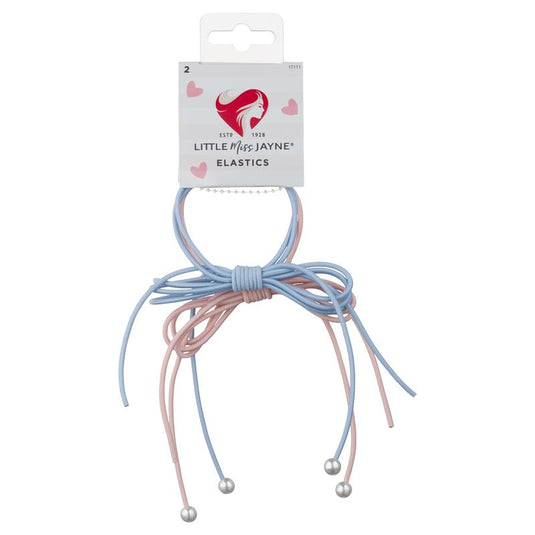 Lady Jayne Little Miss Bow Elastic 2 Pack