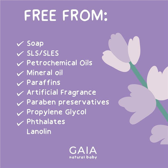 Gaia Natural Baby Sleeptime Bath Wash 500ml
