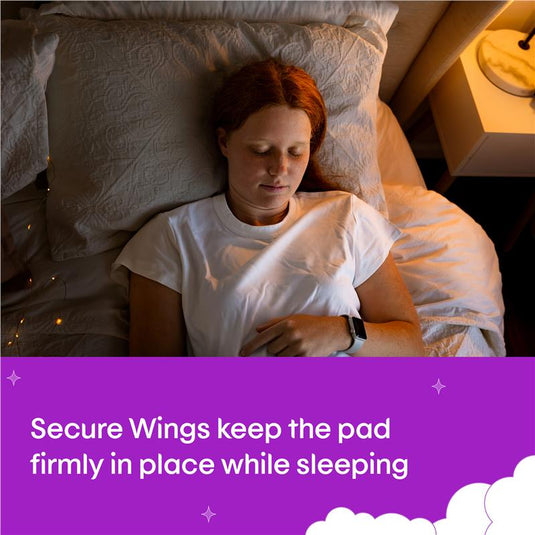 U by Kotex Maxi Pad Overnight Long Wing 8 Pack