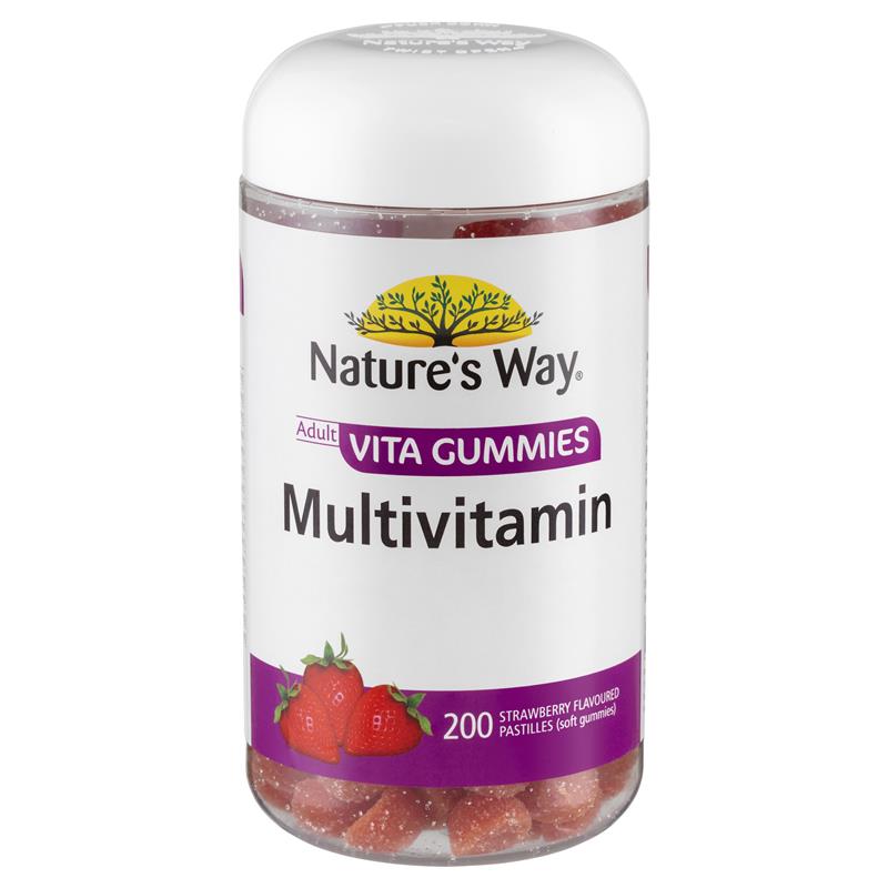 Load image into Gallery viewer, Nature's Way Adult Vita Gummies Multivitamin 200 Gummies Exclusive Size
