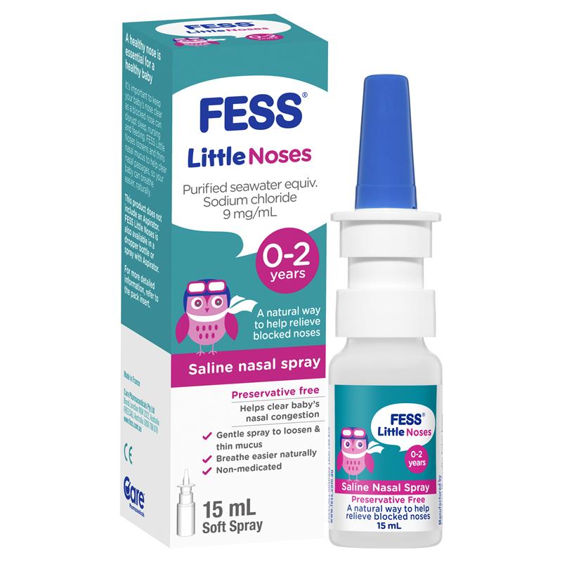 Load image into Gallery viewer, Fess Little Noses Saline Nose Spray Single 15ml
