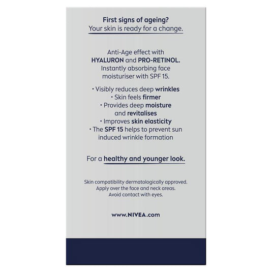 NIVEA MEN Active Age Moisturising Cream SPF 15 50ml