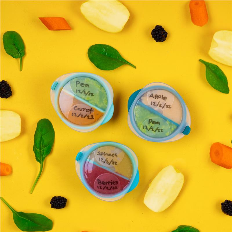 Load image into Gallery viewer, B.Box Fill n Freeze Pots 3 Pack 85ml Each
