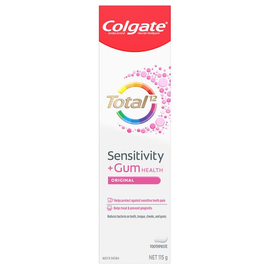 Colgate Toothpaste Total Sensitivity & Gum Original 115g