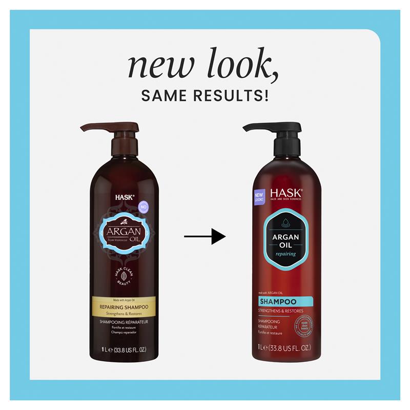 Load image into Gallery viewer, Hask Argan Oil Repairing Shampoo 1 Litre
