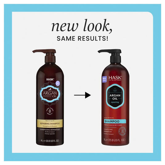 Hask Argan Oil Repairing Shampoo 1 Litre