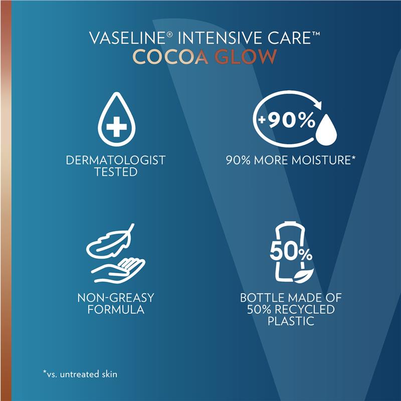 Load image into Gallery viewer, Vaseline Intensive Care Body Lotion Cocoa Glow 750ml

