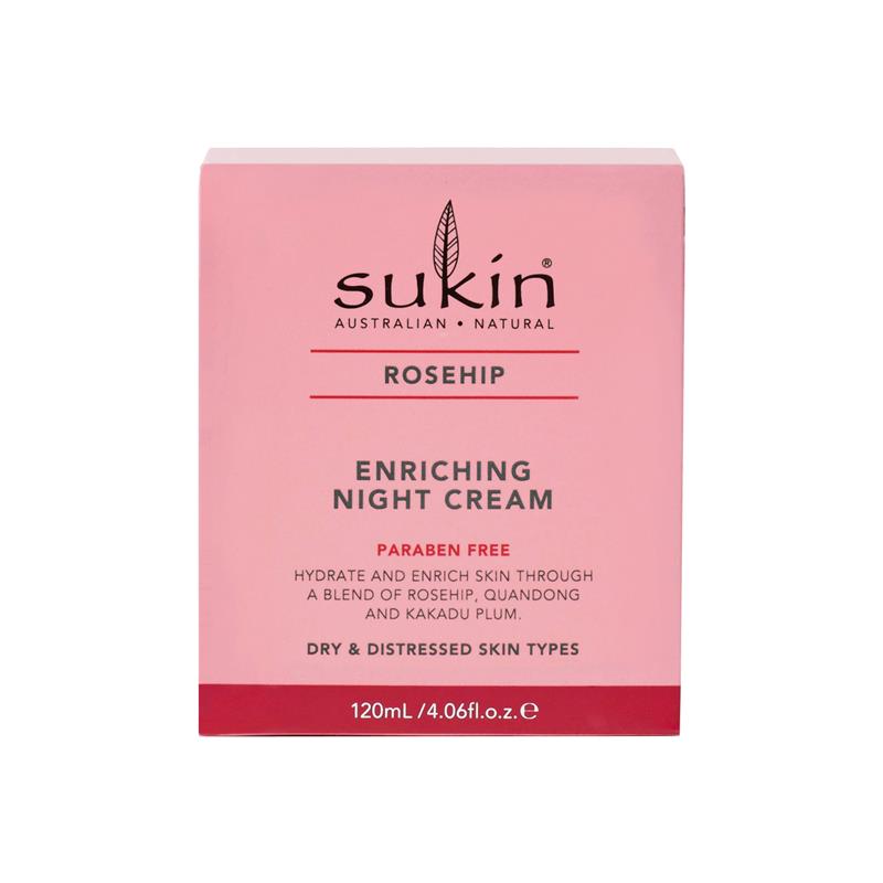 Load image into Gallery viewer, Sukin Rosehip Enriching Night Cream 120ml
