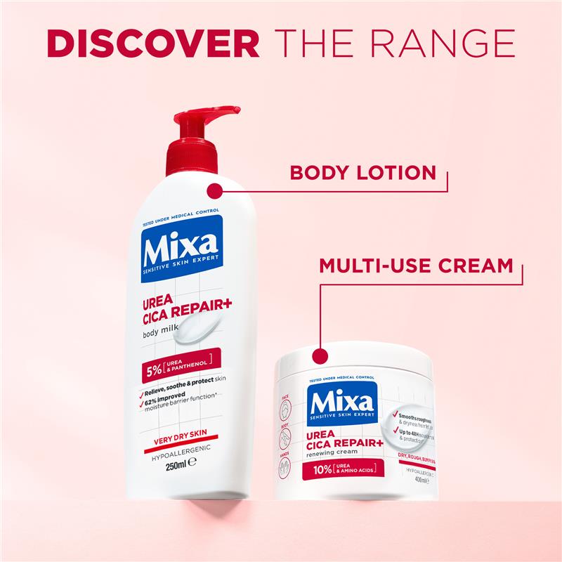 Load image into Gallery viewer, Mixa Urea Cica Repair+ Renewing Cream 400ml
