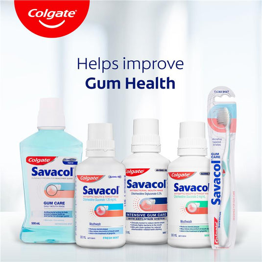 Colgate Savacol Mouthwash Fresh Mint 300mL
