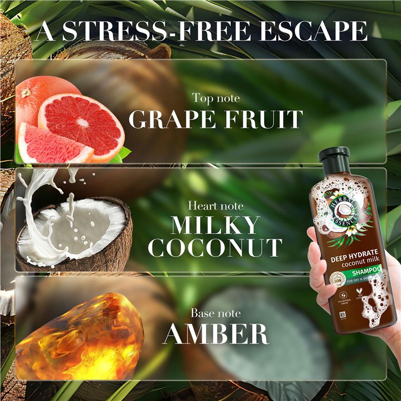 Load image into Gallery viewer, Herbal Essences Bio Renew Hydrate Coconut Milk Shampoo 400ml
