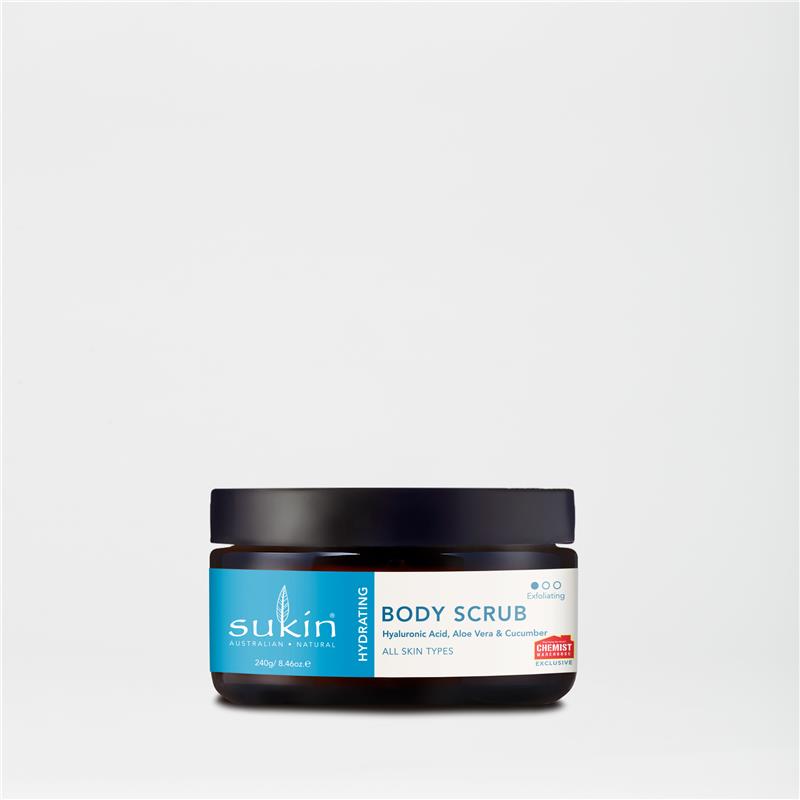 Load image into Gallery viewer, Sukin Hydrating Hyaluronic Acid Body Scrub 240g
