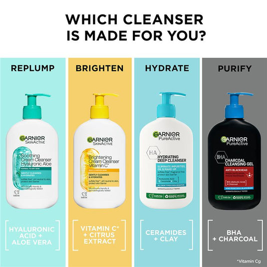 Garnier Vitamin C Cream Cleanser 250ml