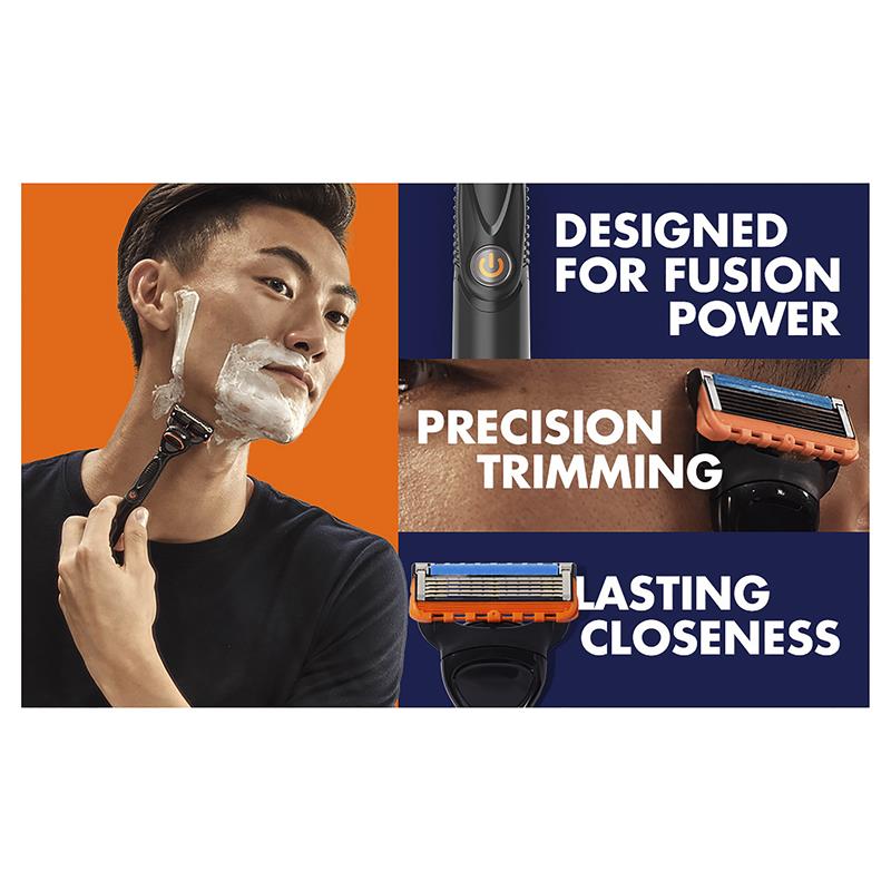 Load image into Gallery viewer, Gillette Fusion Power Razor Blades 10 Pack
