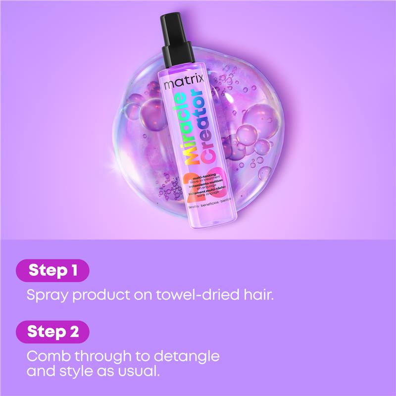 Load image into Gallery viewer, Matrix Miracle Creator Multi Tasking Hair Treatment 200ml
