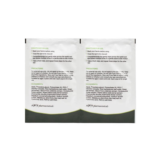 Opti-Soothe Preservative Free Eyelid Wipes 30 Wipes