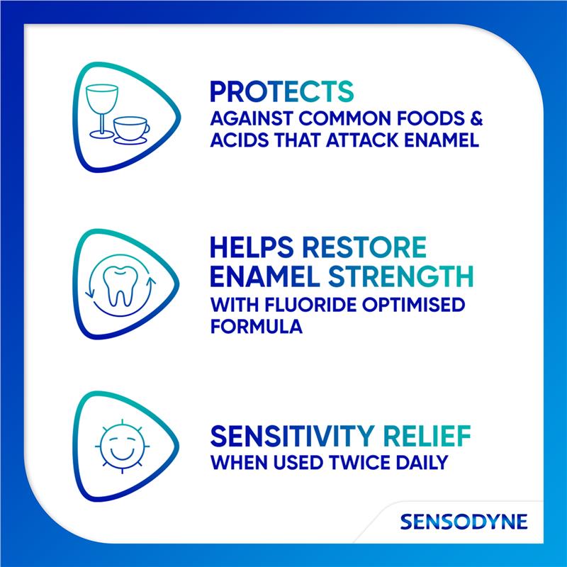Load image into Gallery viewer, Sensodyne Toothpaste Sensitivity &amp; Enamel Fresh Mint 100g
