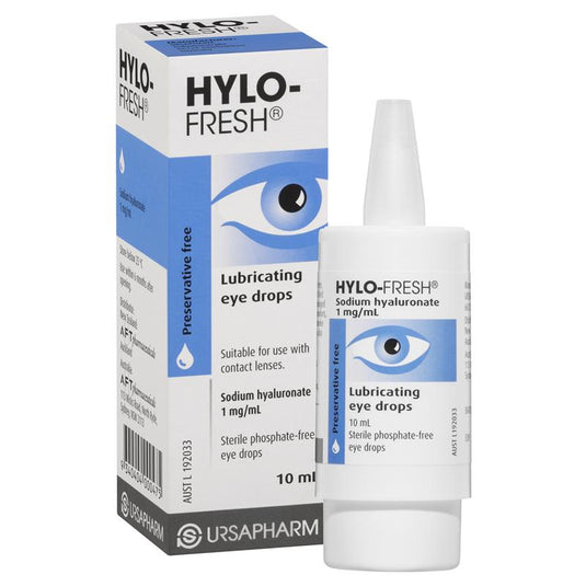 Hylo Fresh 1mg Preservative Free Eye Drops 10ml