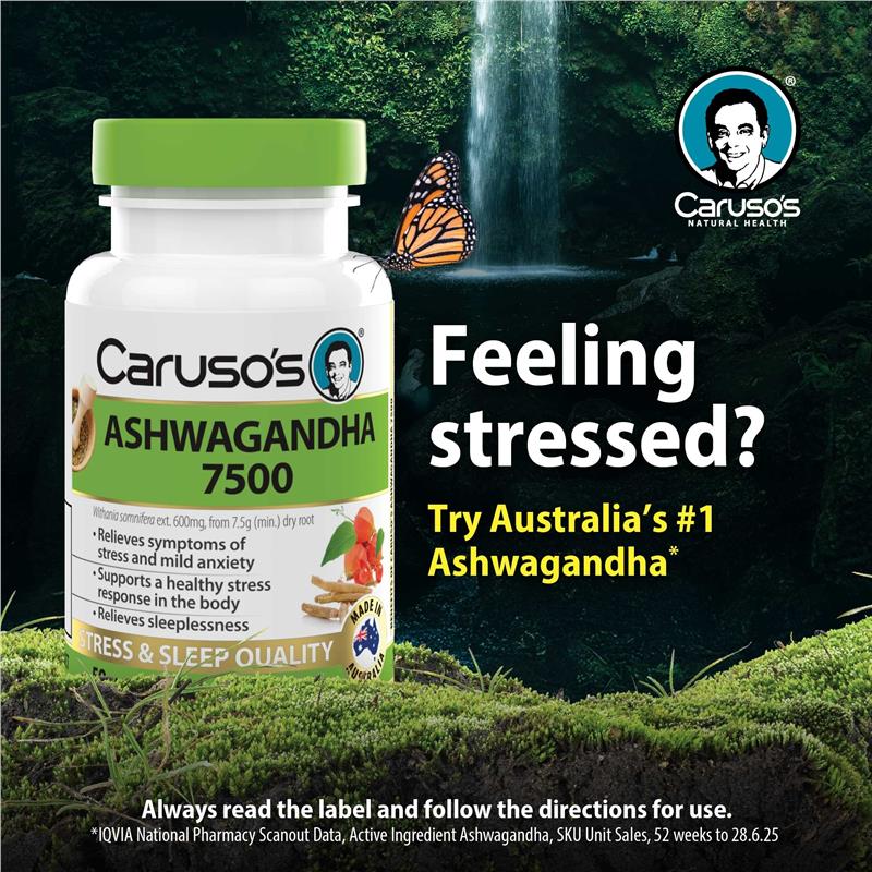 Load image into Gallery viewer, Carusos Ashwagandha 50 Tablets
