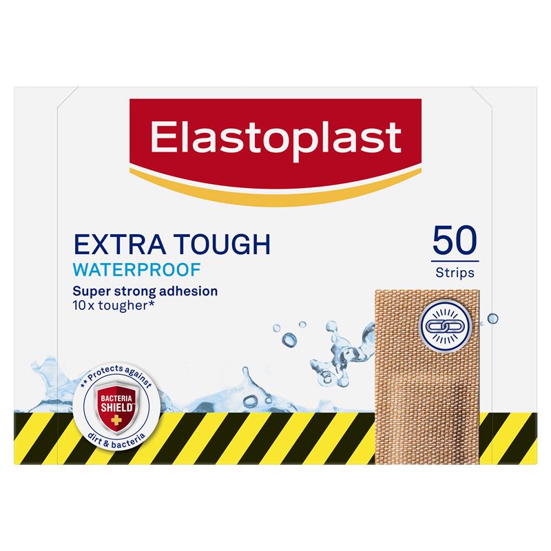 Load image into Gallery viewer, Elastoplast Extra Tough Fabric Strips 50 Pack
