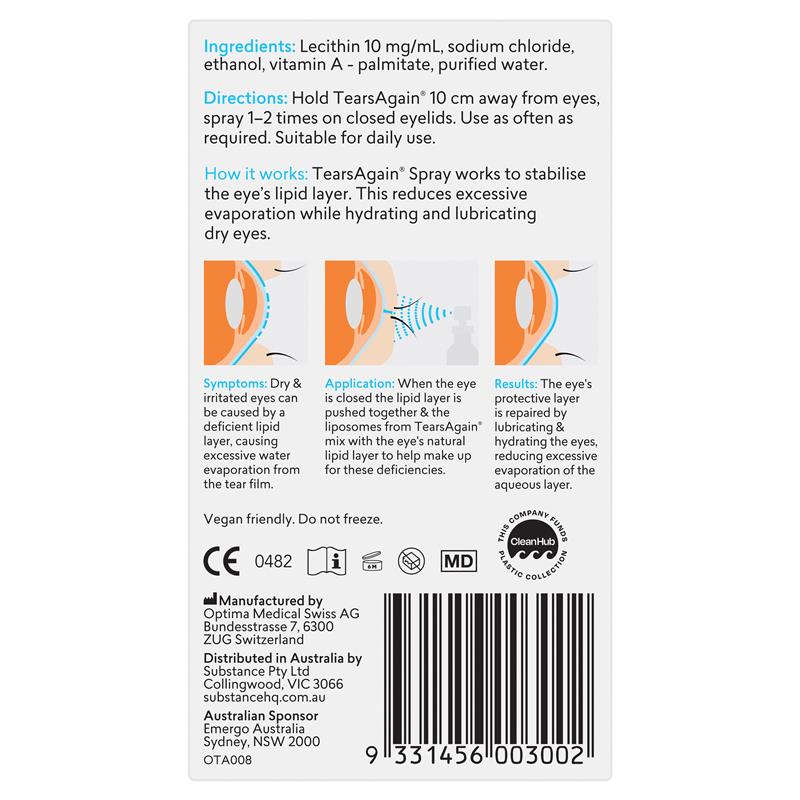 Load image into Gallery viewer, BioRevive Tears Again Spray 10ml
