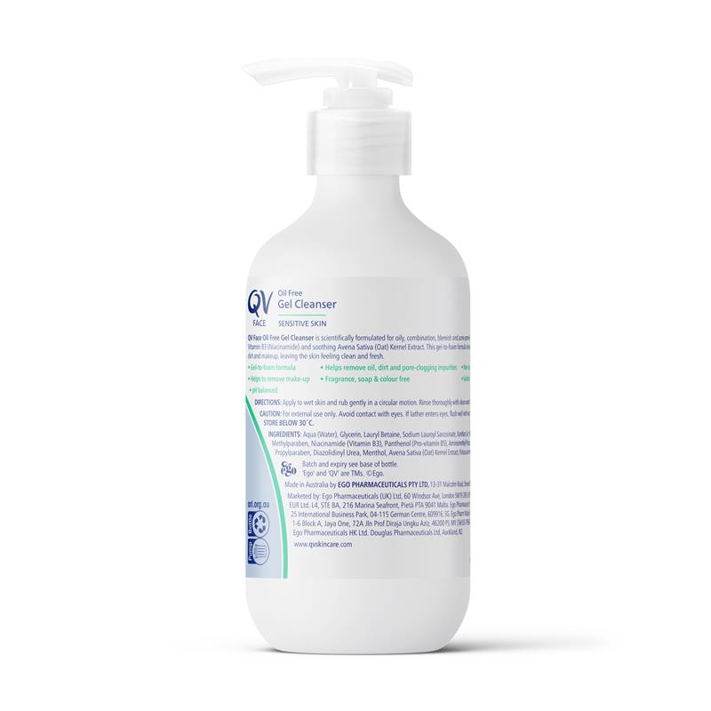 Load image into Gallery viewer, Ego QV Face Oil Free Gel Cleanser 200ml
