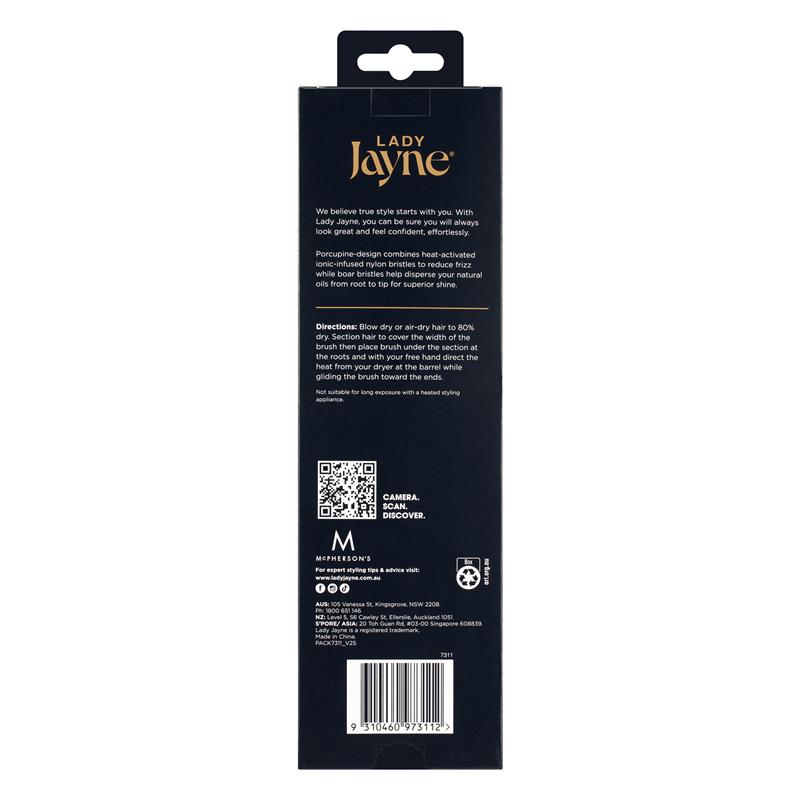 Load image into Gallery viewer, Lady Jayne 7311 Pro Porcupine Radial Brush Large
