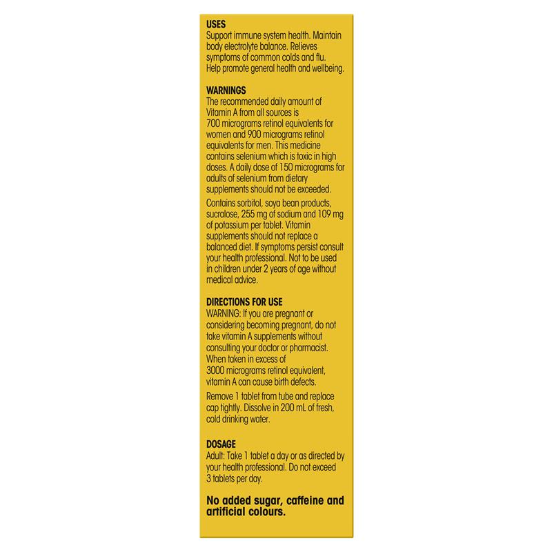 Load image into Gallery viewer, Frequent Flyer Immunity Boost Orange 15 Effervescent Tablets
