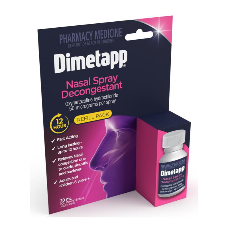 Load image into Gallery viewer, Dimetapp 12 Hour Nasal Spray Refill 20mL
